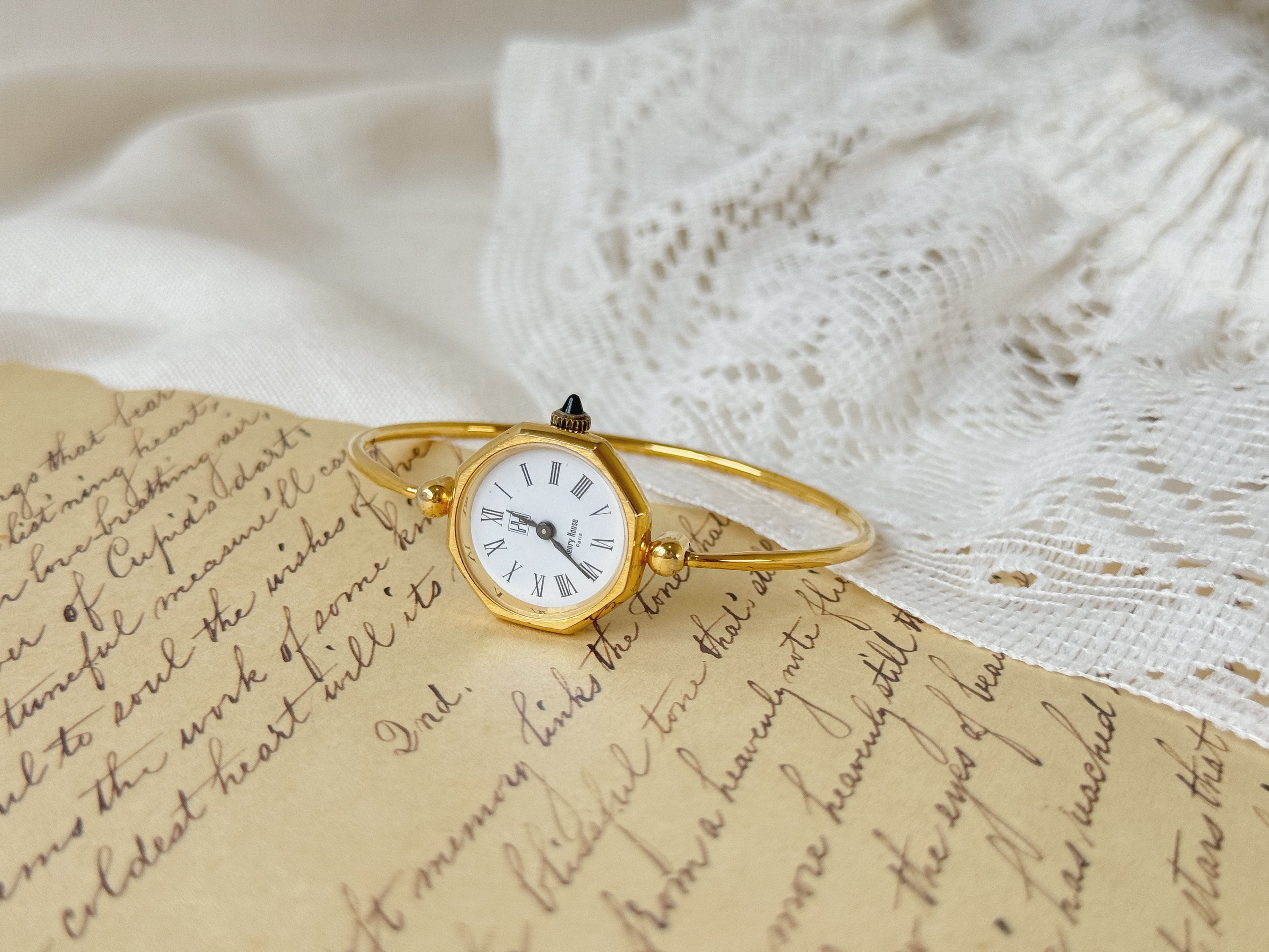 Vintage Bangle Watch Etsy Hong Kong