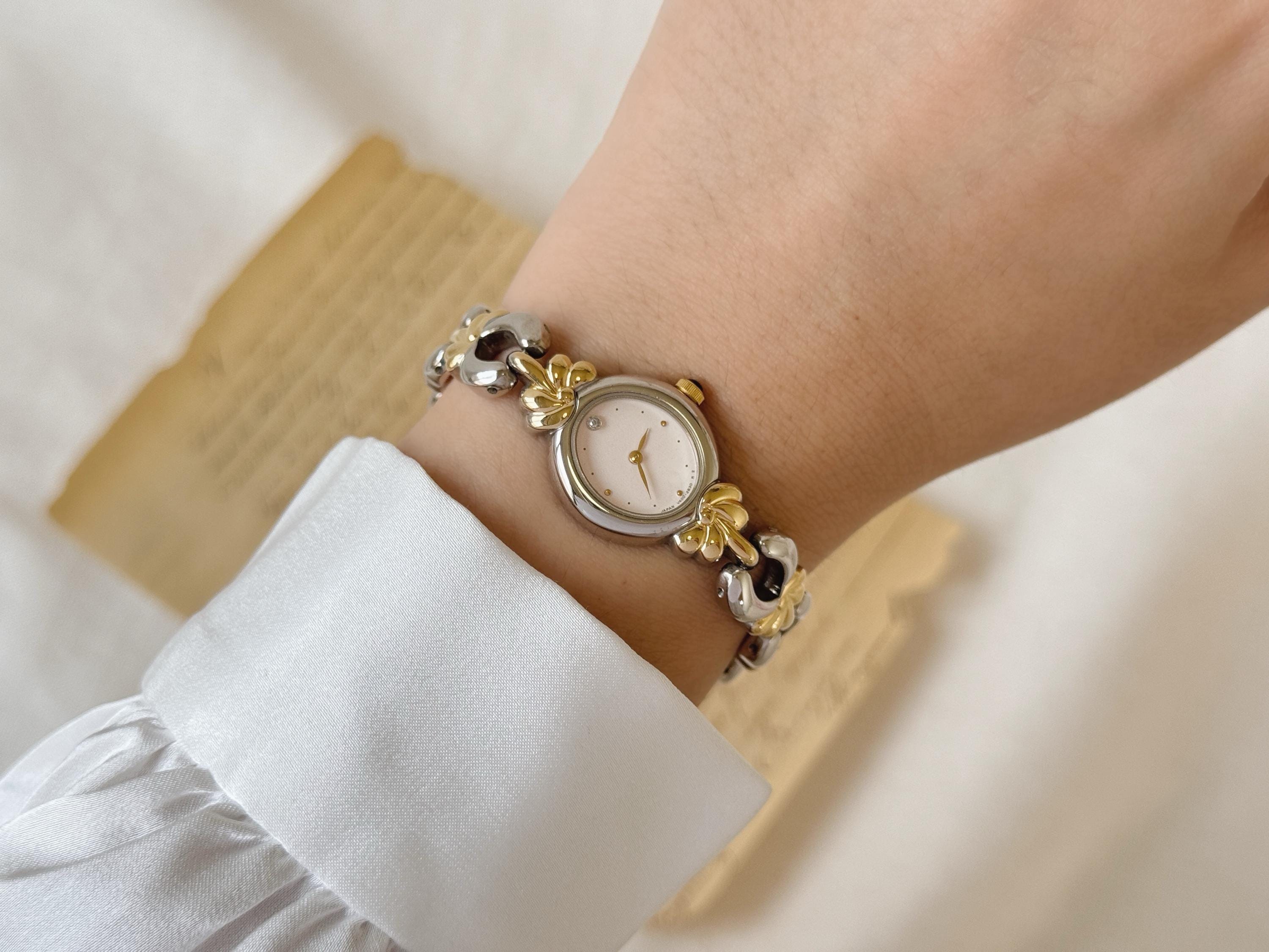 Vintage Citizen Noevir Two Tone Bracelet Watch, Quartz Ladies