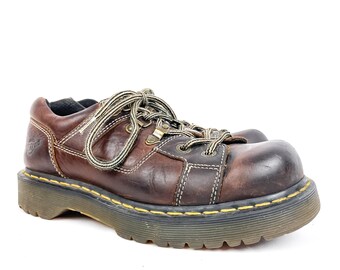 doc martens shoes brown