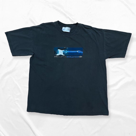 Vintage Eric Clapton Tshirt | 2001 Y2K  | Black T… - image 1