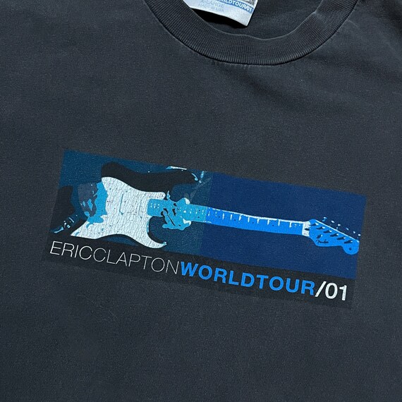 Vintage Eric Clapton Tshirt | 2001 Y2K  | Black T… - image 3