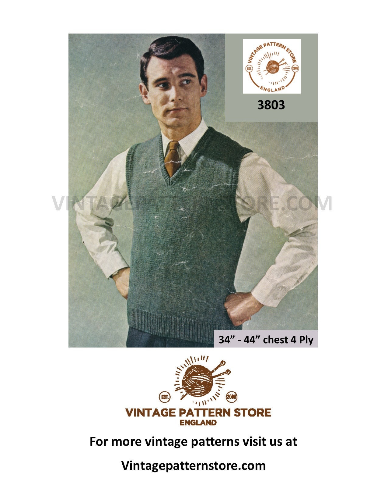 mens slipover knitwear