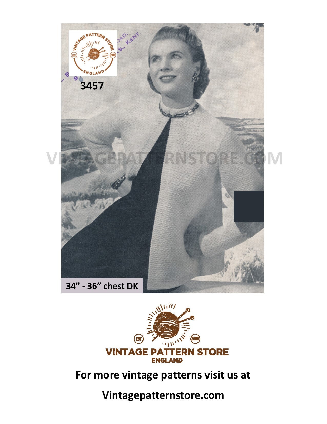 Ladies Womens 50s vintage DK round neck textured raglan evening jacket ...