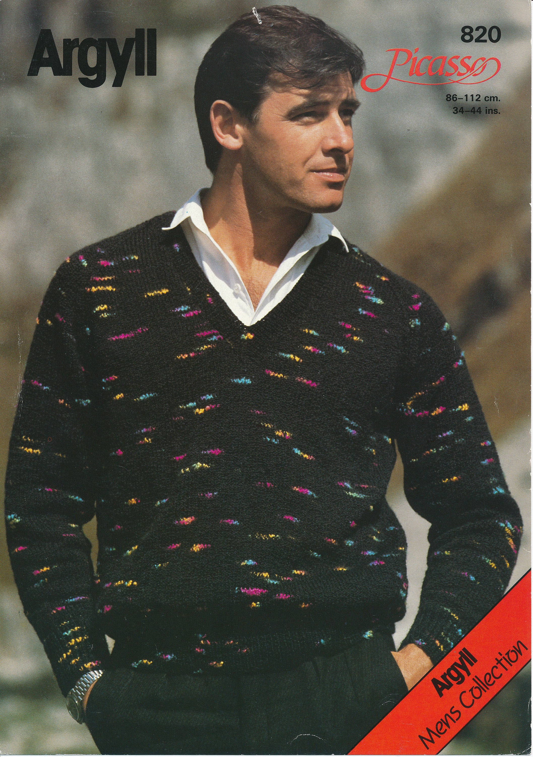 Men's v neck sweater pattern Clearance