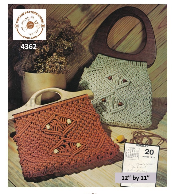 Macrame Hand Bag at Rs 329/piece | Macrame handmade Handbags Bag in Panipat  | ID: 2851229397391