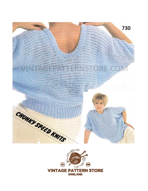 chunky knit batwing cardigan