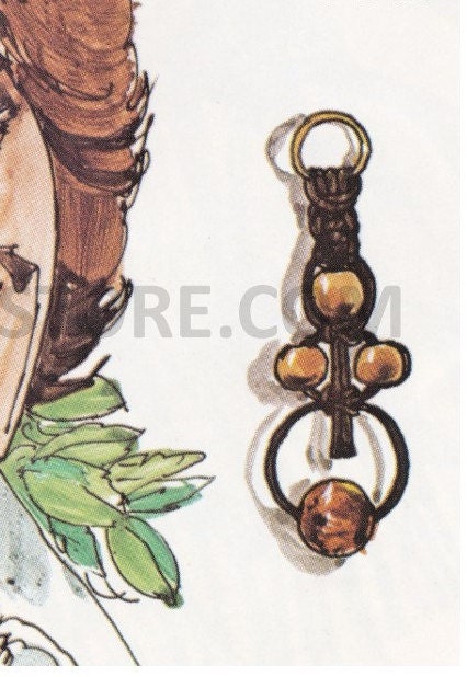 Ladies Womens 70s vintage easy to make beginners macrame earrings jewellery jewelry pdf macrame pattern Instant PDF download 2943