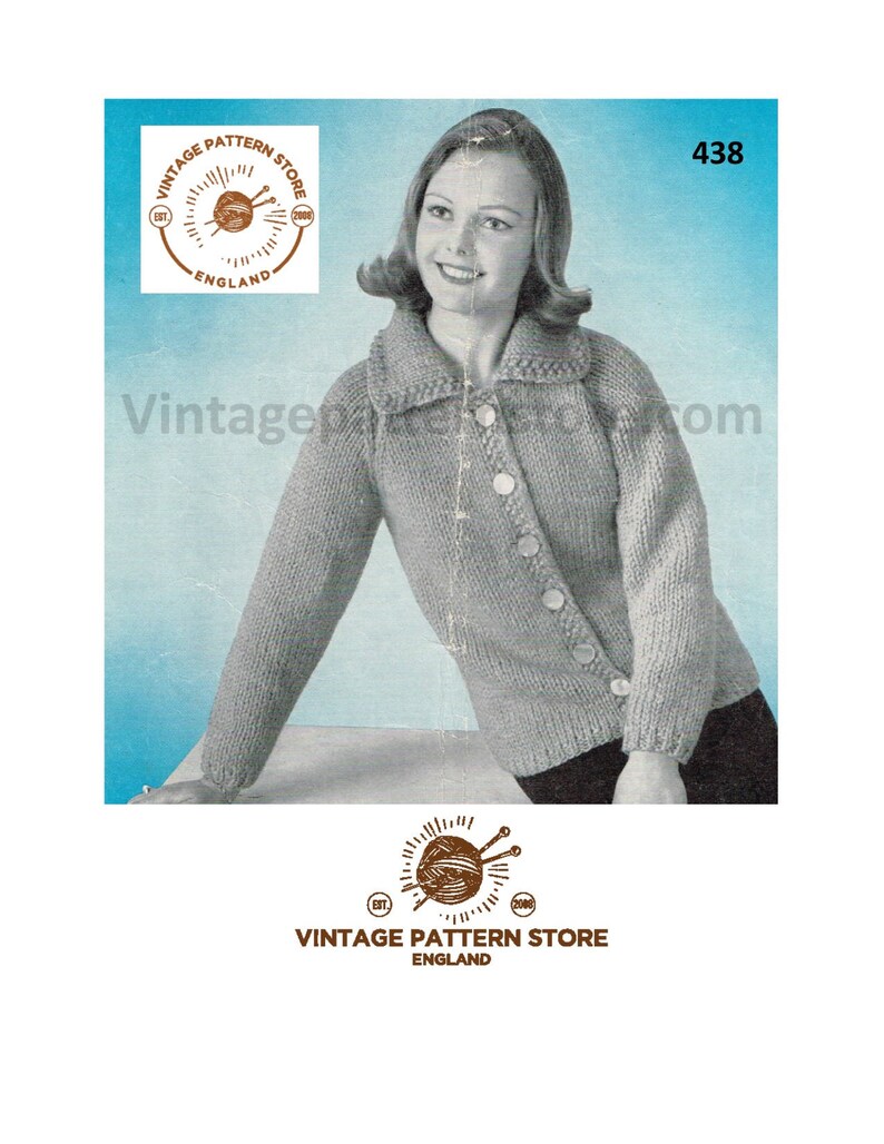 Easy Knit 60s Cardigan Knitting Pattern Ladies Chunky Cardigan Patterns Easy Knit Chunky Cardigan 32 39 Chest Pdf Download 438 Easy Knit 60s Cardigan Knitting Pattern Ladies Chunky Cardigan Patterns Easy Knit Chunky Cardigan 32 39 Chest Pdf Download 438