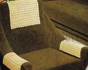 Chair arm covers pattern sale
