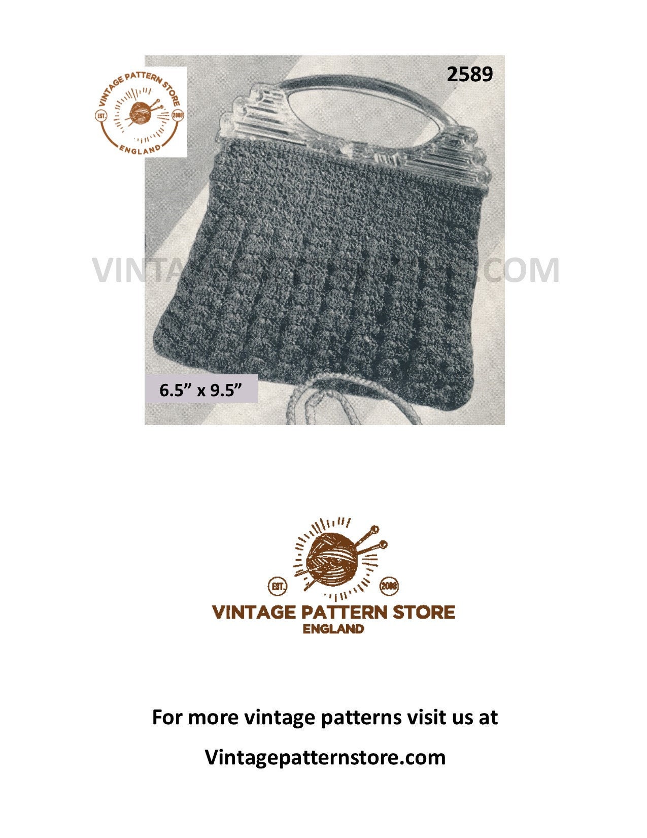 Jolly Dolly Bags 6 15cm, Child's Knitted Bag Pattern Bag Knitting Pattern  INSTANT DOWNLOAD - Etsy