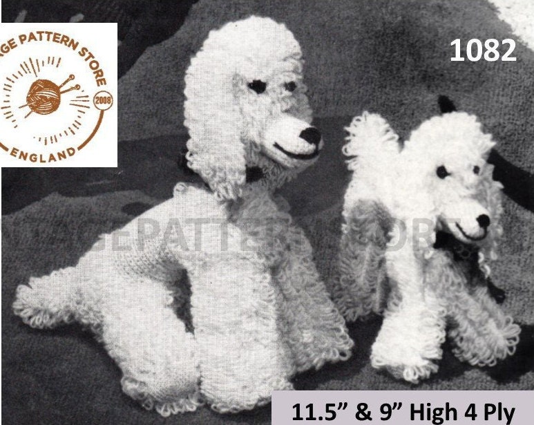 Poodle top knitting pattern