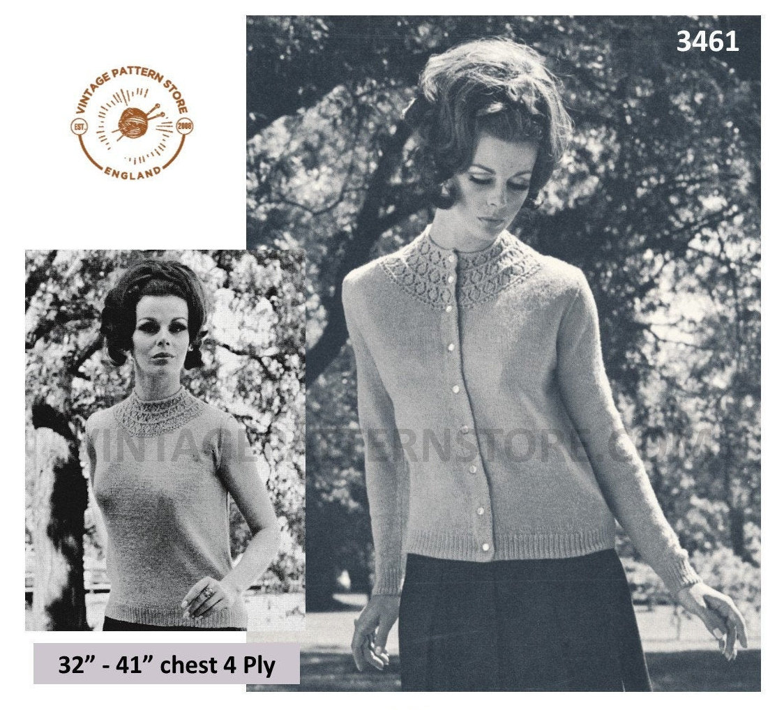 Sweater and skirt outlet 60s