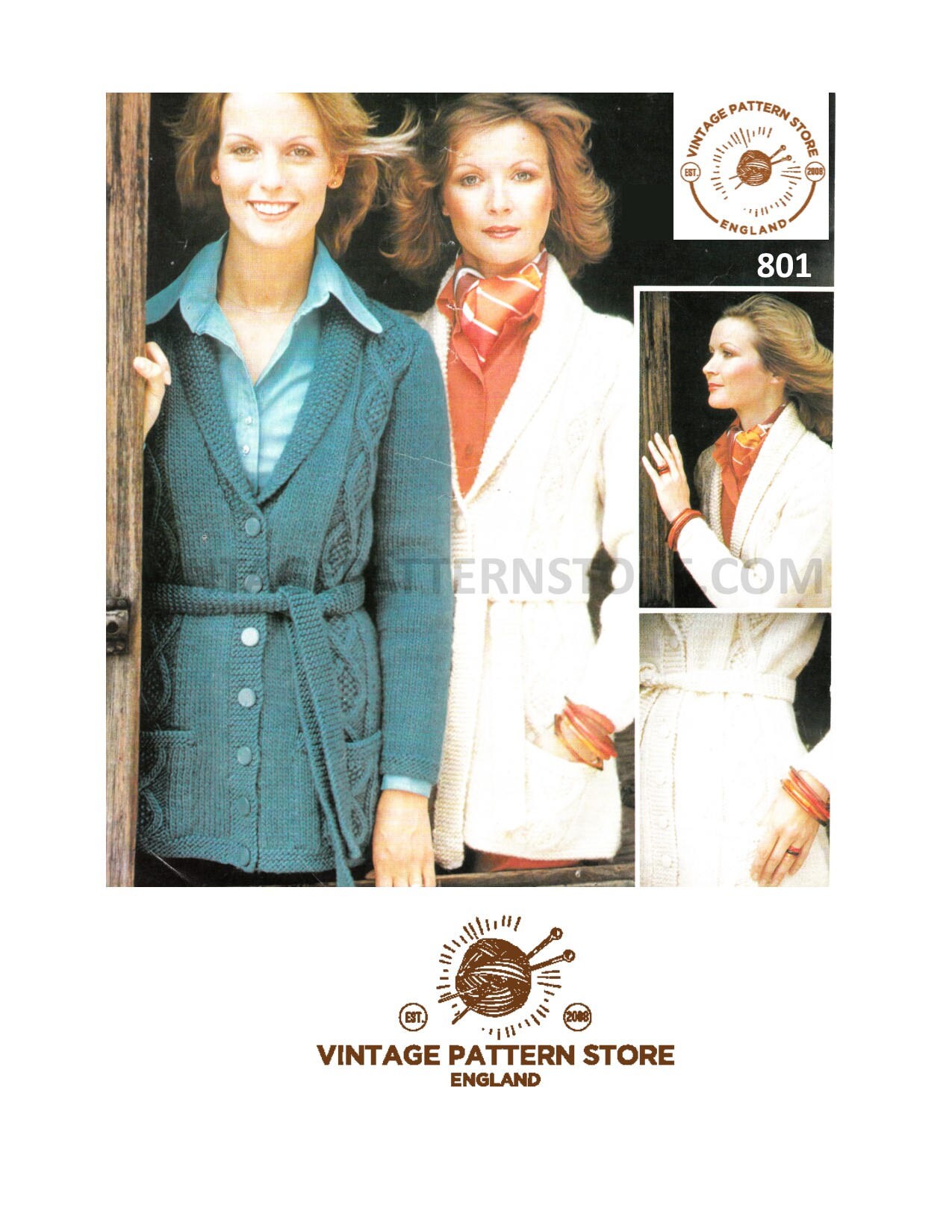 ladies belted cardigan