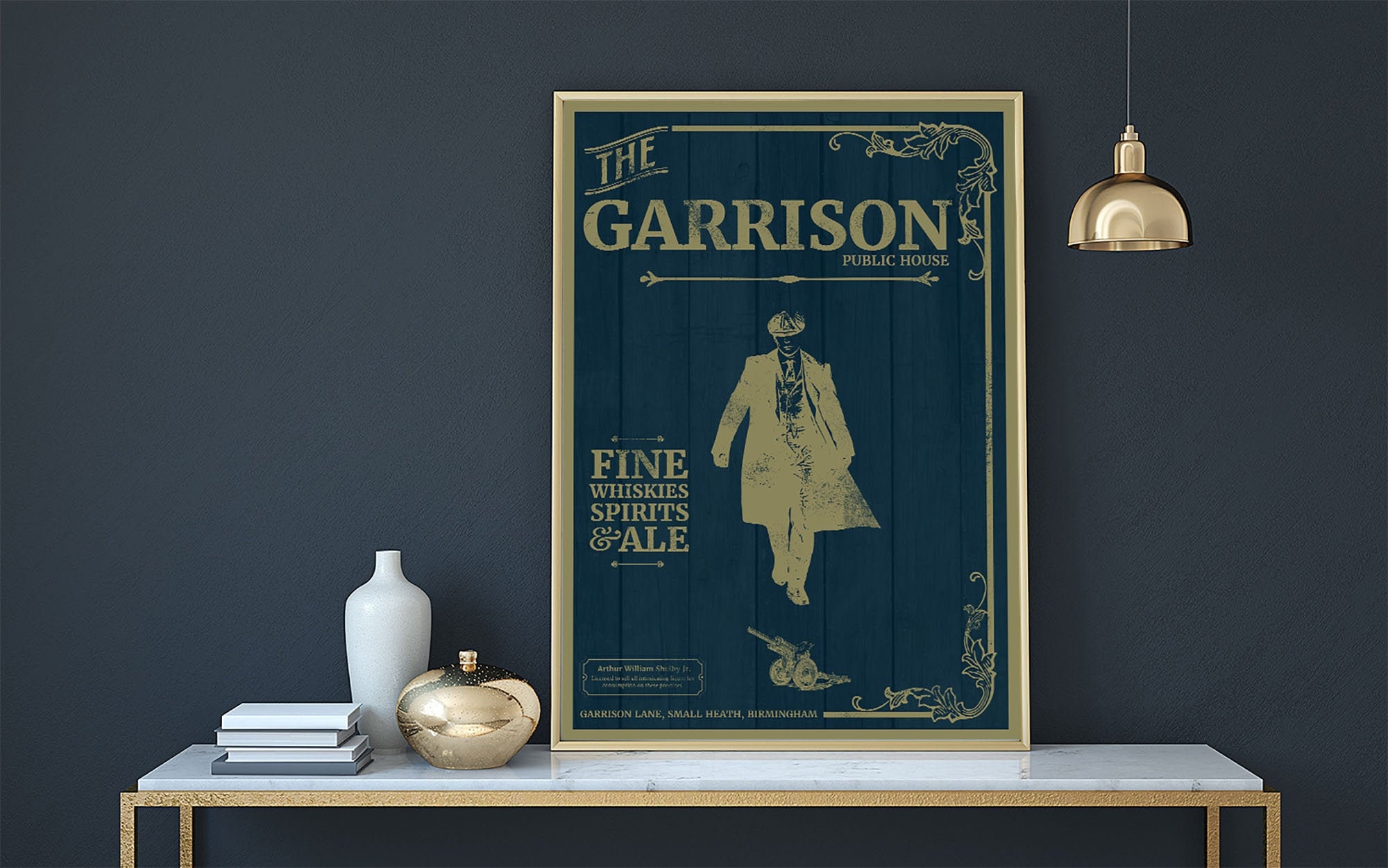 Peaky Blinders The Garrison Print Poster Living Space Wall | Etsy