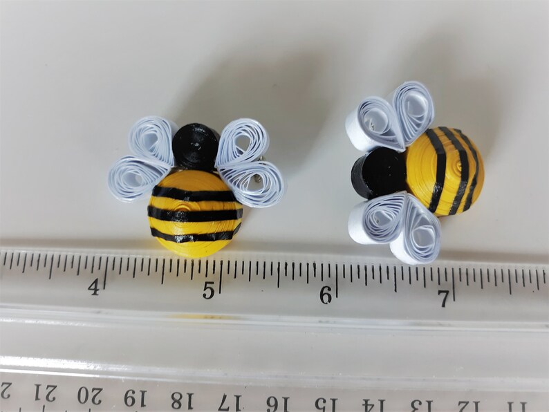 Bumble Bee Brooch Bee pin quilled bee brooch quilling bee Etsy