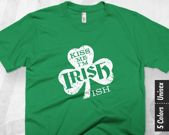 Green Shamrock Shirt Irish Pattys St Patricks Day Shirt for Men /& Women