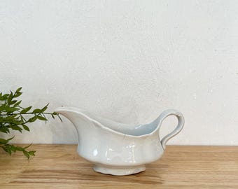 Antike Victoria Ware Keramik Sauciere