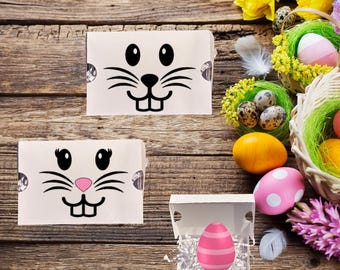 Custom Mini Shoe Box Easter Treat Boxes | Personalized Bunny Favor Packaging