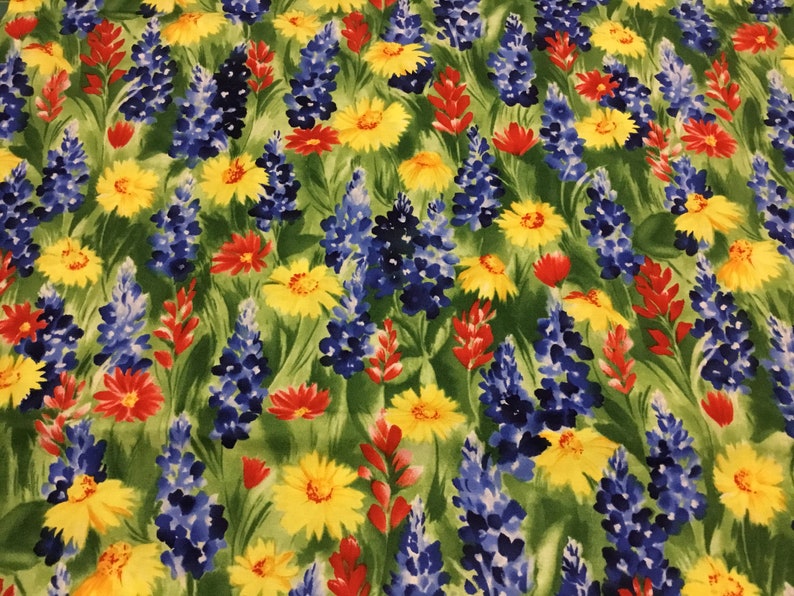 Moda Texas Wild Flowers fabric BTY