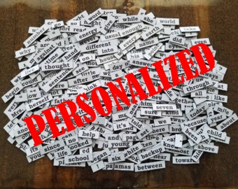 Customized Word Magnets: Personalized Words Expansion Pack