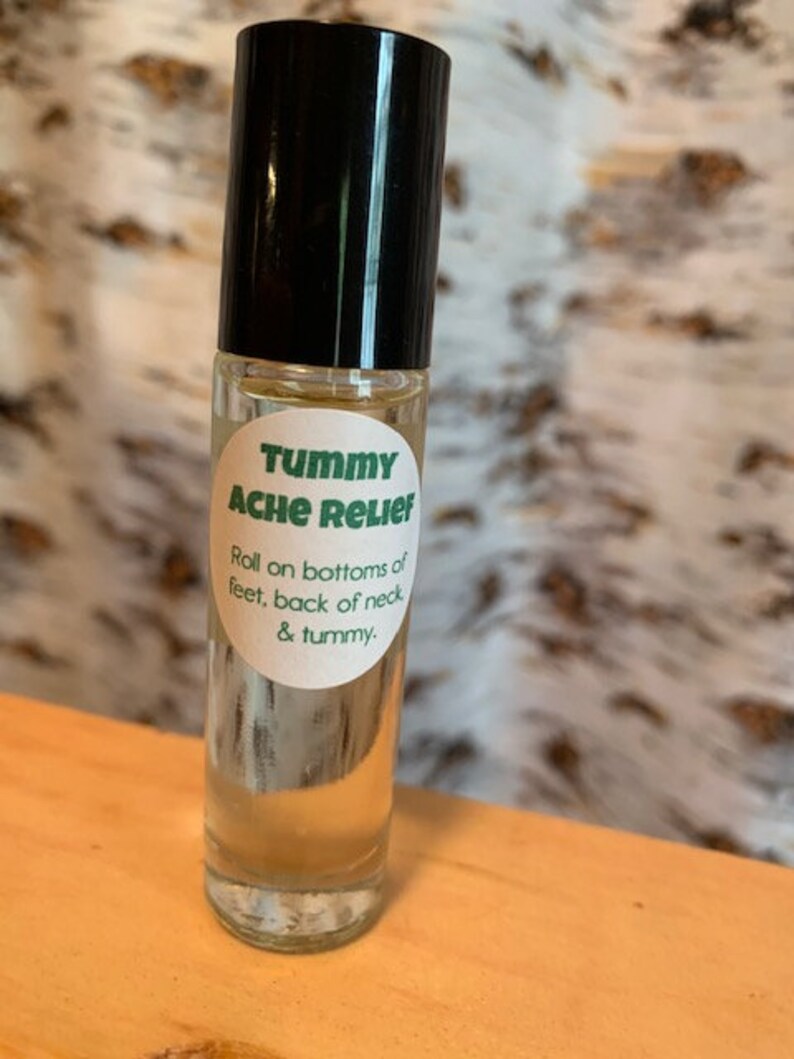 Essential Oil Rollons for Muscle Aches Tummy Aches Healing Etsy