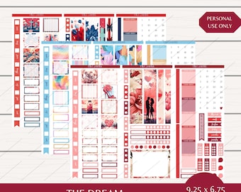 The Dream: Hobonichi Weeks Planner Stickers (Digital Download)