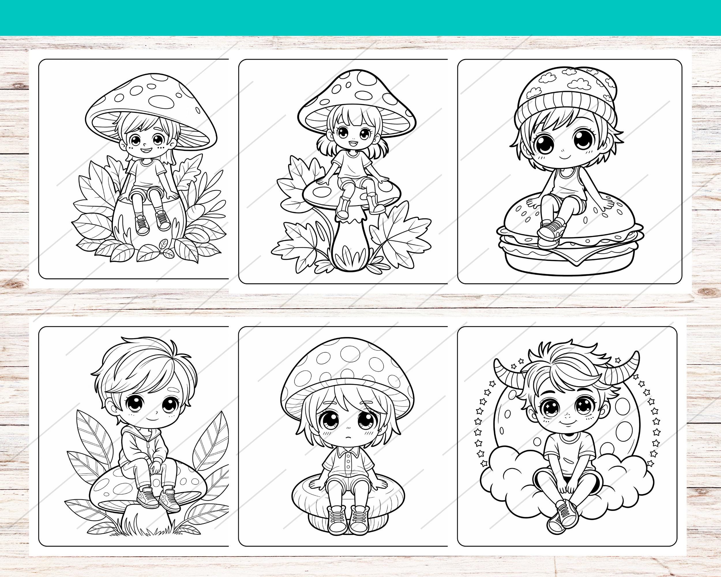 Pixie Life Coloring Book/25 Coloring Pages/digital Download - Etsy