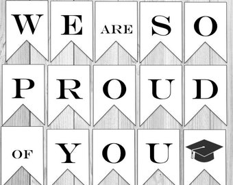 So Proud Of You Sign Etsy
