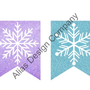 Printable Frozen Banner Frozen Birthday Happy Birthday Banner Elsa Party Printable Frozen Movie Princess Party Elsa Banner