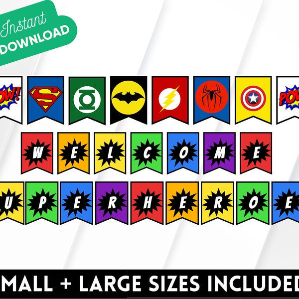 Superheroes - Etsy