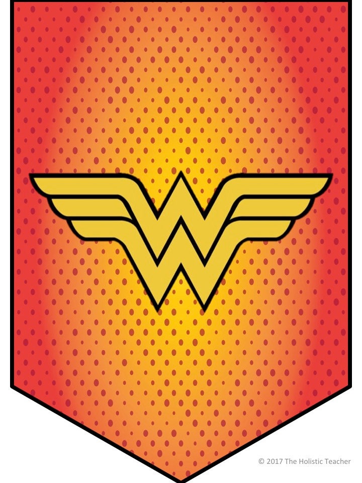 Editable Superhero Banner - Welcome Banner - - Etsy