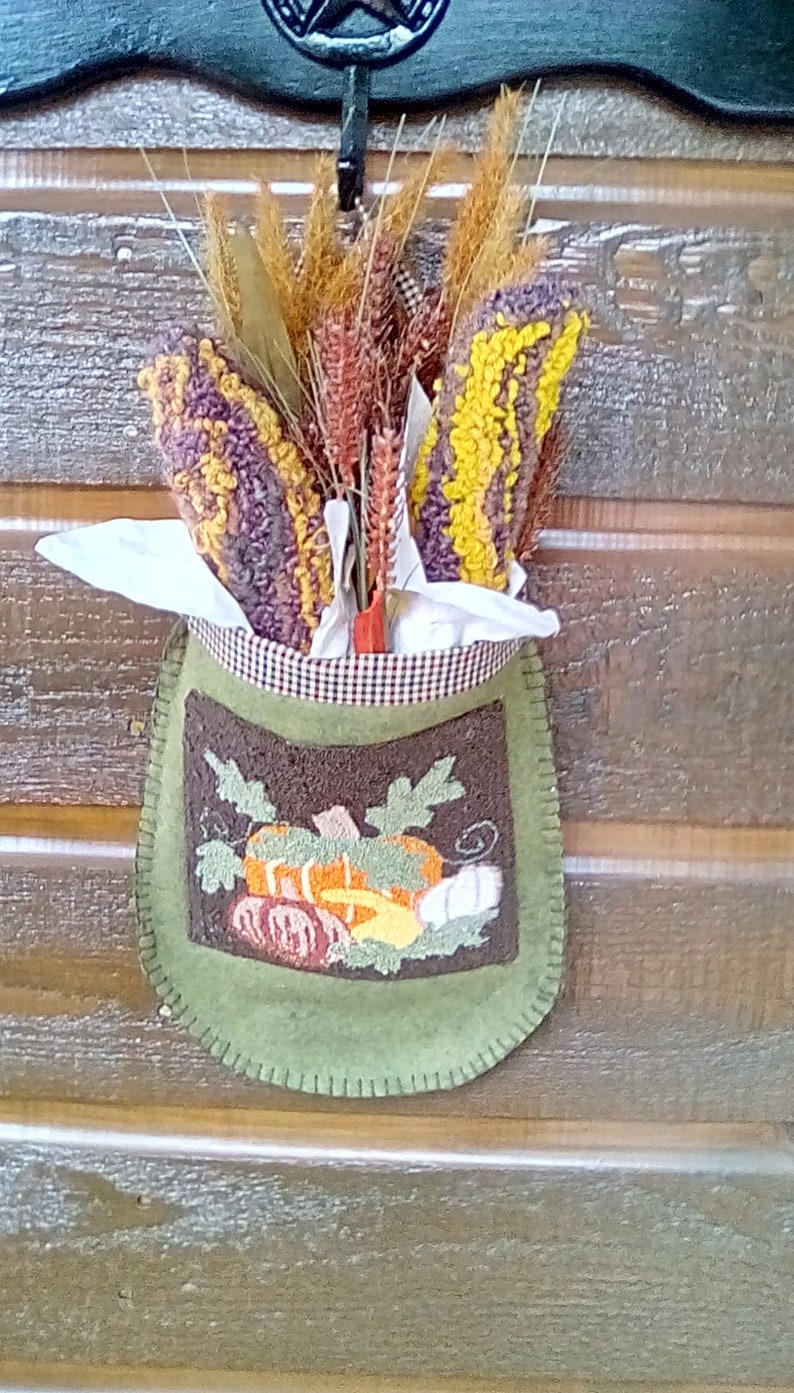 Fall Harvest Wall Pocket