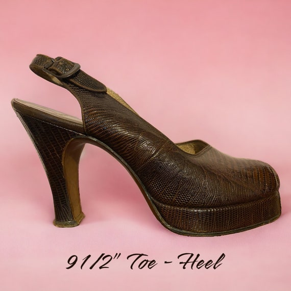 Vintage 1940s - 1950s I. Miller Beautiful Shoes P… - image 7