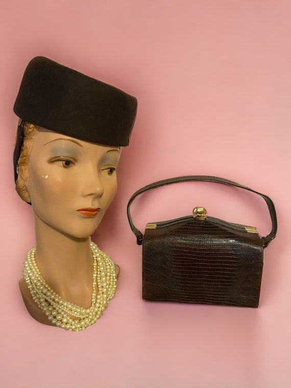 Vintage 1940s - 1950s Art Deco Purse - image 3