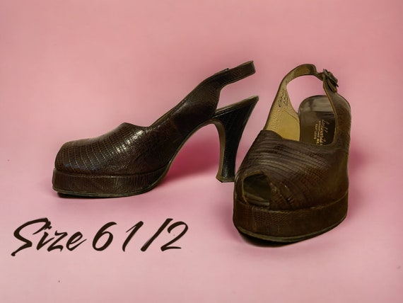 Vintage 1940s - 1950s I. Miller Beautiful Shoes P… - image 2