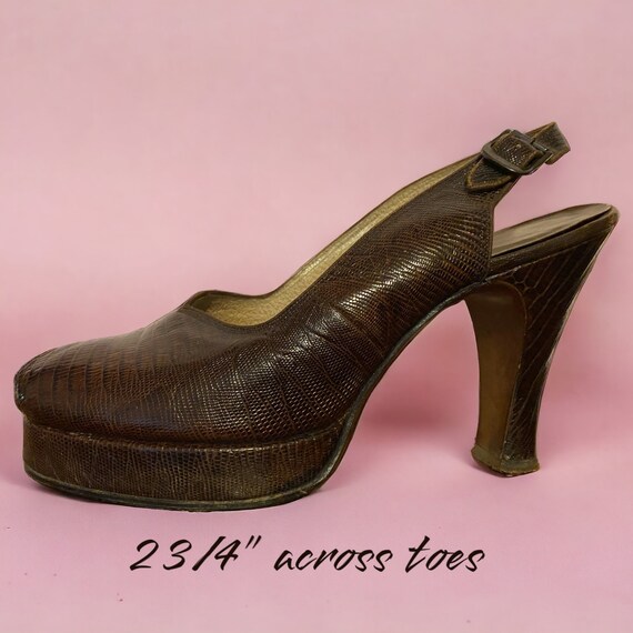 Vintage 1940s - 1950s I. Miller Beautiful Shoes P… - image 3