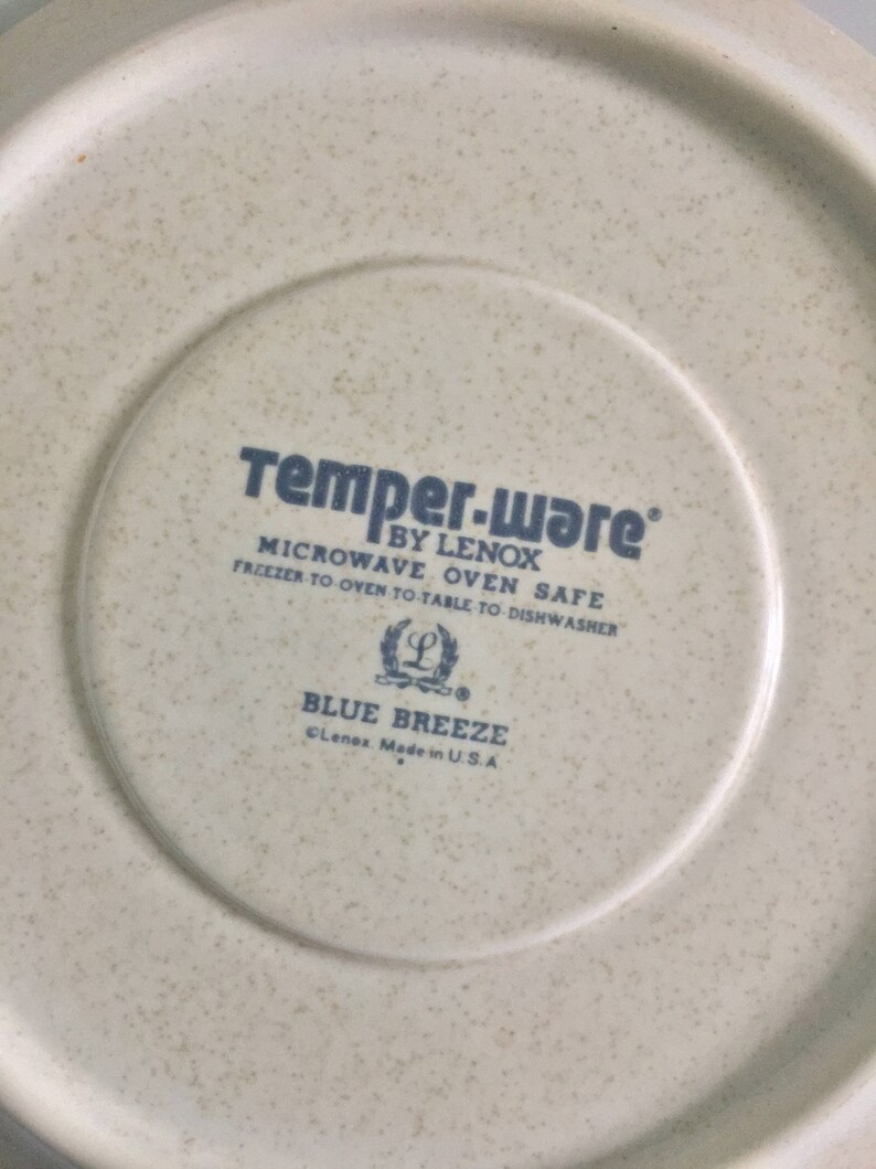 LENOX Temperware Blue Breeze Cup & Saucer Set Buy 1 or All 4 Sets Etsy