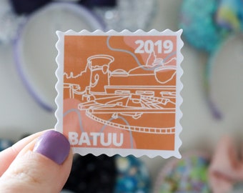 Batuu Stamp Sticker| Galaxy's Edge Sticker| Batuu Sticker| Star Wars Sticker