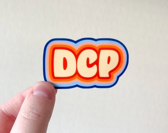 DCP Sticker| Disney College Program Sticker| Disney Cast Member Sticker| College Program Sticker