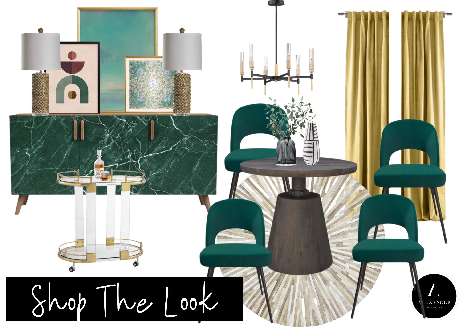 Living Room Design Interior Design Services Virtual Interior | Etsy