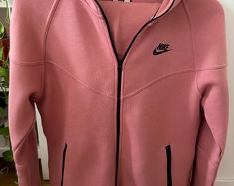 Nike Tech Fleece Women Set Size M | Pink Hoodie + Joggers | Gently Used | Dusty Rose Tracksuit