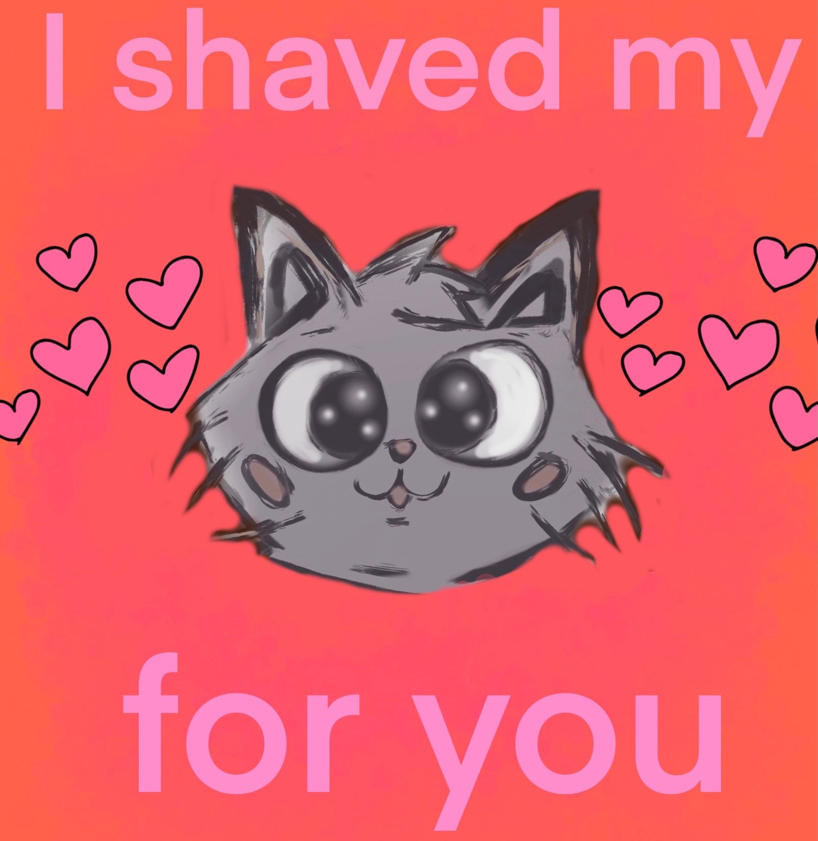 Cute And Funny I Shaved My Pussy For You Valentines Day Card  Etsy