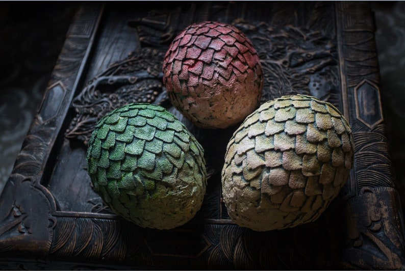 Dragon's eggs Daenerys Targaryen Etsy