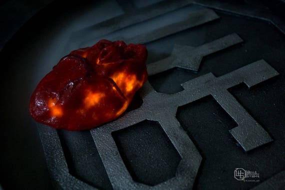 Reginas Silikonherz Aus Once Upon A Time Etsy