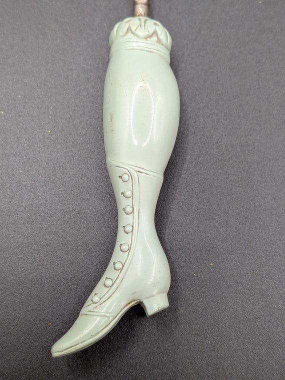 Victorian Boot Or Button Hook Unsigned #665 - image 7