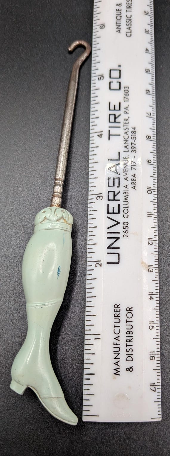 Victorian Boot Or Button Hook Unsigned #665 - image 12