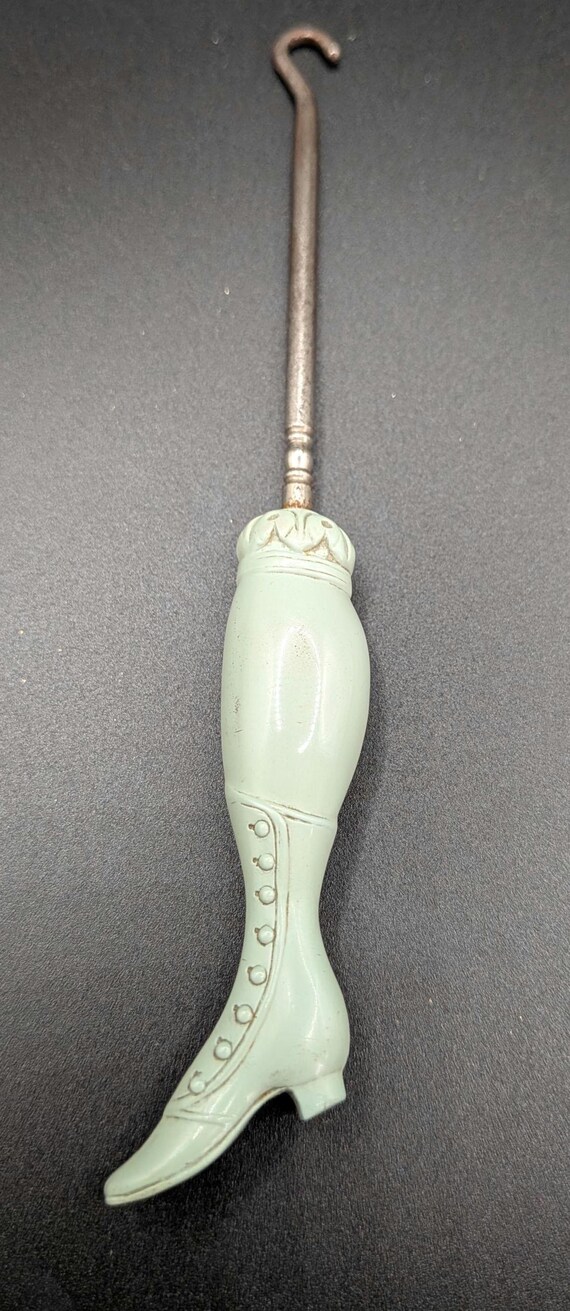 Victorian Boot Or Button Hook Unsigned #665 - image 2
