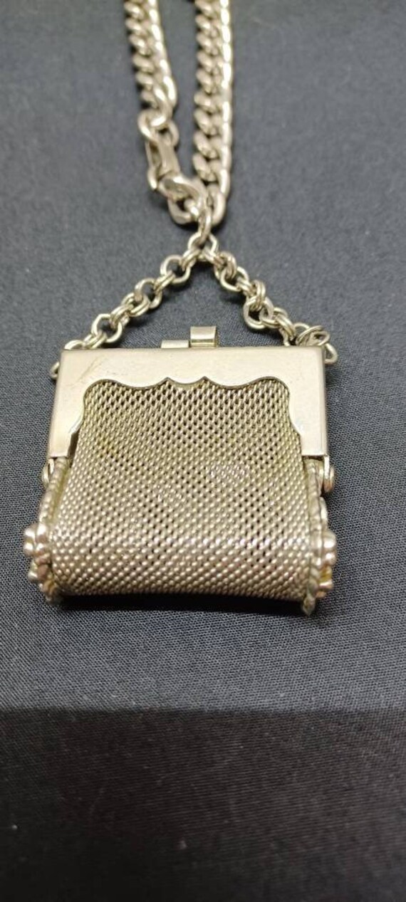 Vintage Silvertone Chain Linked Charm Bracelet Wi… - image 1