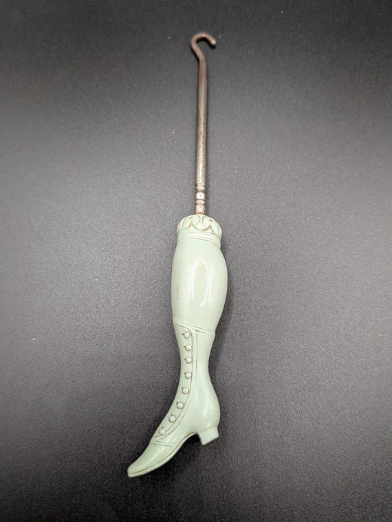 Victorian Boot Or Button Hook Unsigned #665 - image 9