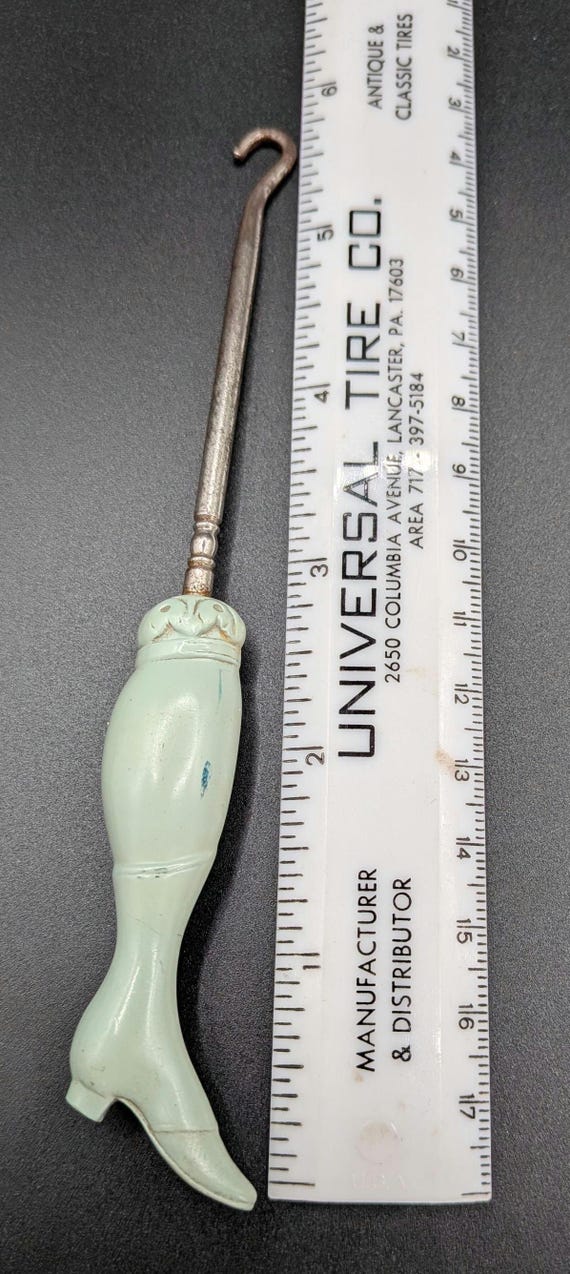 Victorian Boot Or Button Hook Unsigned #665 - image 6